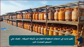 تغير جديد في أسعار أسطوانة الغاز من شركة البريقة.. تعرف على السعر المحدث الآن